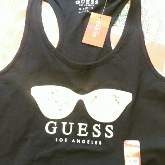 Guess Racerback Tank Top - Picture 1 of 4